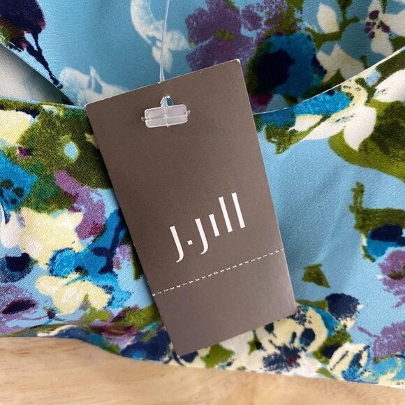 J. Jill Dress Women's Size 18 Sleeveless Floral Multicolored NWT‎ DR-1182 - Picture 7 of 12